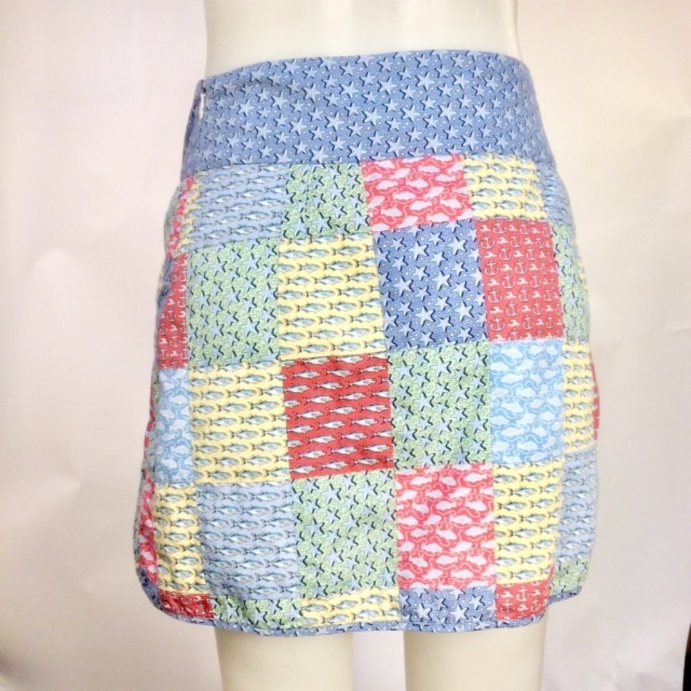 Vineyard Vines Vintage 90's Patchwork Skirt